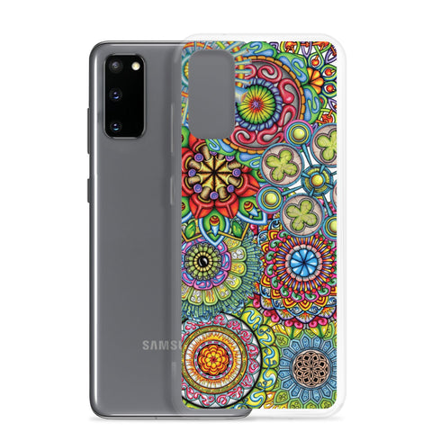 Mandala Collage II Clear Case for Samsung® - Martin K Designs