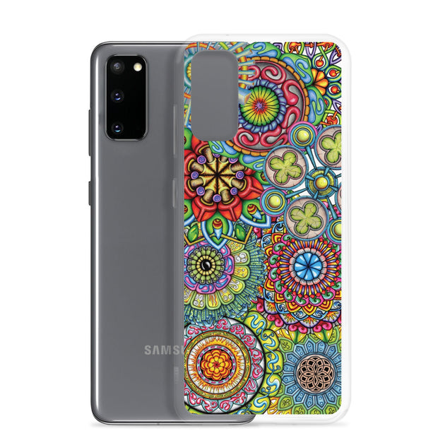 Mandala Collage II Clear Case for Samsung® - Martin K Designs