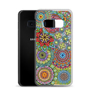 Mandala Collage II Clear Case for Samsung® - Martin K Designs