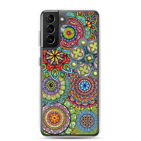 Mandala Collage II Clear Case for Samsung® - Martin K Designs