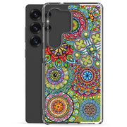 Mandala Collage II Clear Case for Samsung® - Martin K Designs