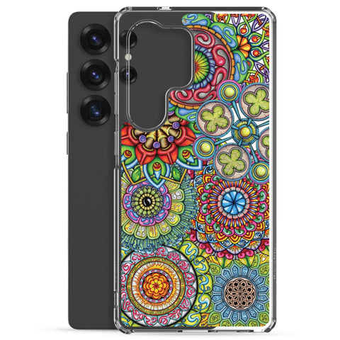 Mandala Collage II Clear Case for Samsung® - Martin K Designs