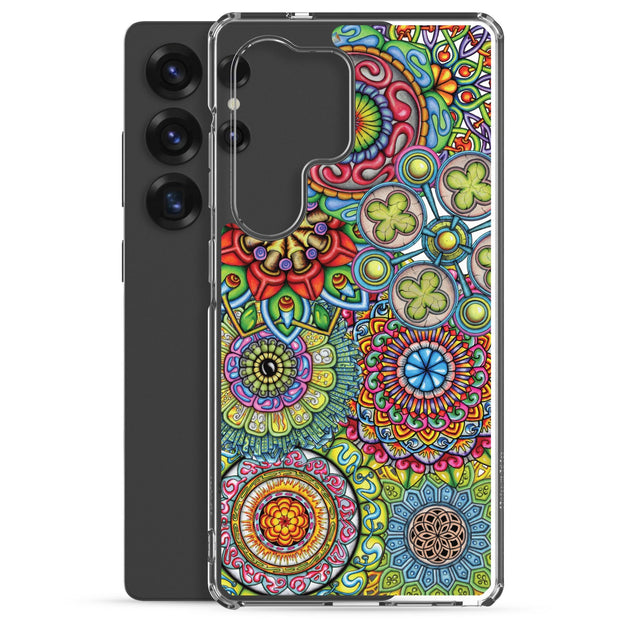 Mandala Collage II Clear Case for Samsung® - Martin K Designs