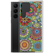 Mandala Collage II Clear Case for Samsung® - Martin K Designs