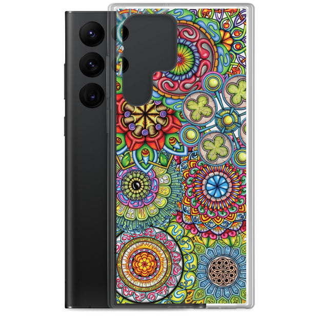 Mandala Collage II Clear Case for Samsung® - Martin K Designs