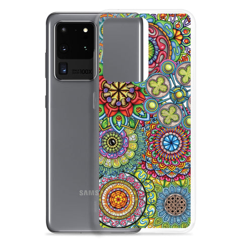 Mandala Collage II Clear Case for Samsung® - Martin K Designs