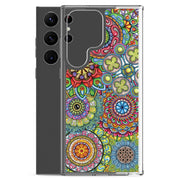 Mandala Collage II Clear Case for Samsung® - Martin K Designs