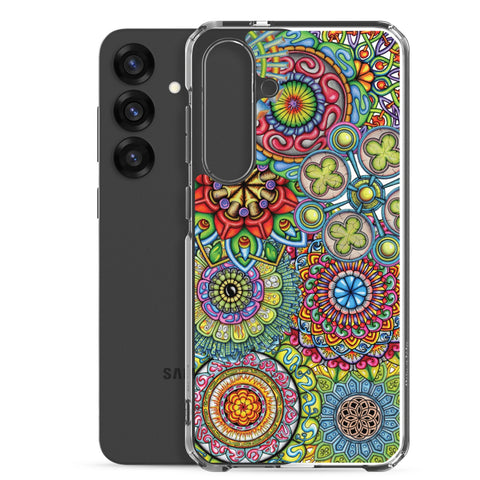 Mandala Collage II Clear Case for Samsung® - Martin K Designs
