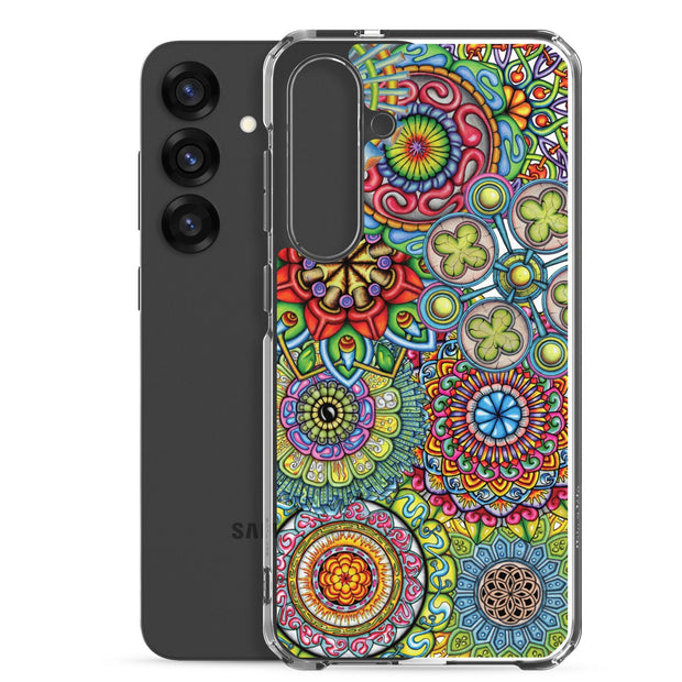 Mandala Collage II Clear Case for Samsung® - Martin K Designs