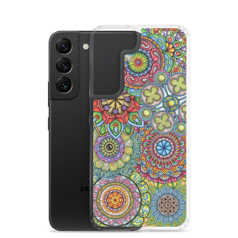 Mandala Collage II Clear Case for Samsung® - Martin K Designs