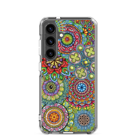 Mandala Collage II Clear Case for Samsung® - Martin K Designs