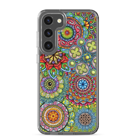 Mandala Collage II Clear Case for Samsung® - Martin K Designs