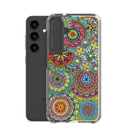 Mandala Collage II Clear Case for Samsung® - Martin K Designs
