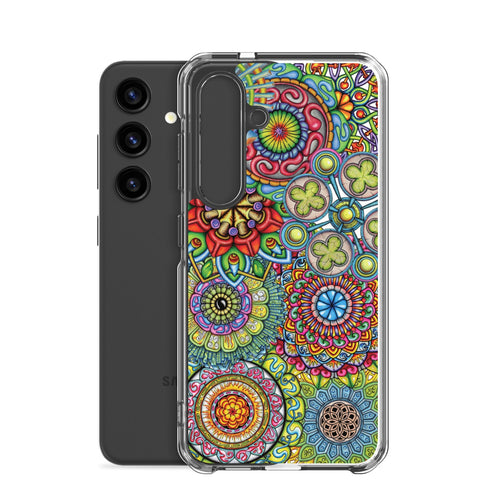 Mandala Collage II Clear Case for Samsung® - Martin K Designs