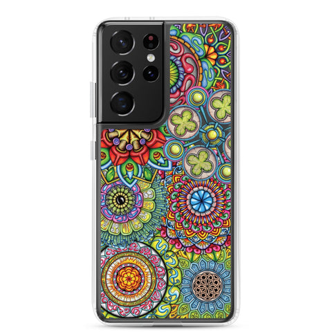 Mandala Collage II Clear Case for Samsung® - Martin K Designs