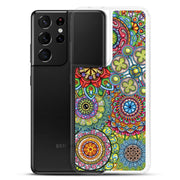 Mandala Collage II Clear Case for Samsung® - Martin K Designs