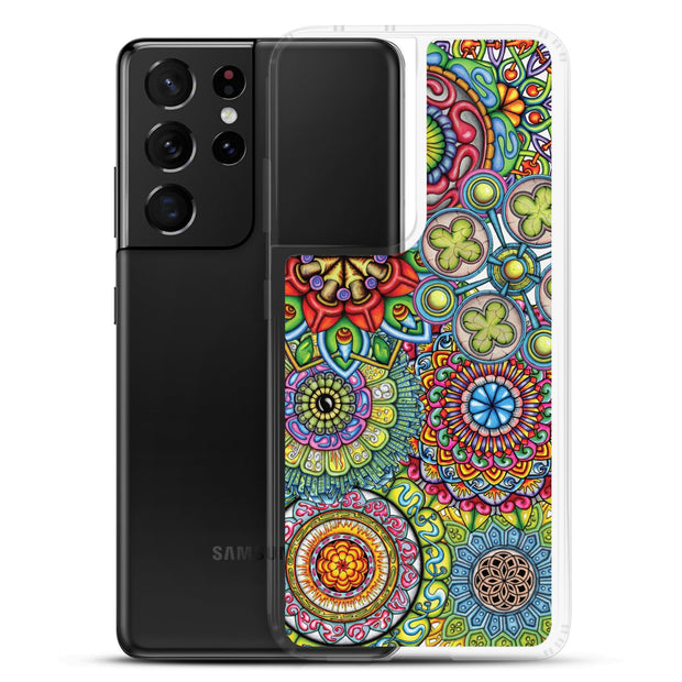 Mandala Collage II Clear Case for Samsung® - Martin K Designs