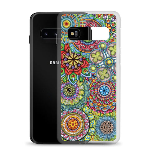 Mandala Collage II Clear Case for Samsung® - Martin K Designs