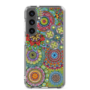 Mandala Collage II Clear Case for Samsung® - Martin K Designs