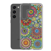 Mandala Collage II Clear Case for Samsung® - Martin K Designs