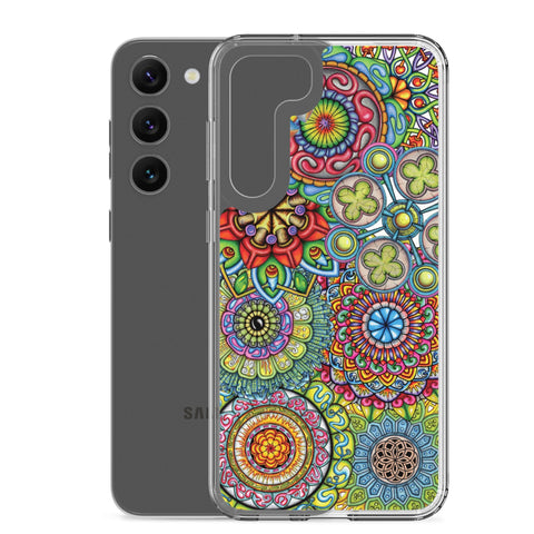 Mandala Collage II Clear Case for Samsung® - Martin K Designs