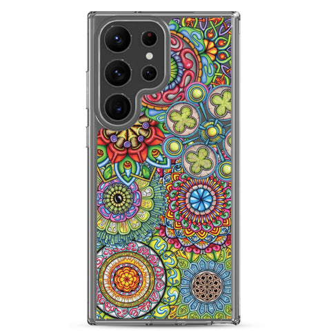 Mandala Collage II Clear Case for Samsung® - Martin K Designs