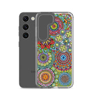 Mandala Collage II Clear Case for Samsung® - Martin K Designs