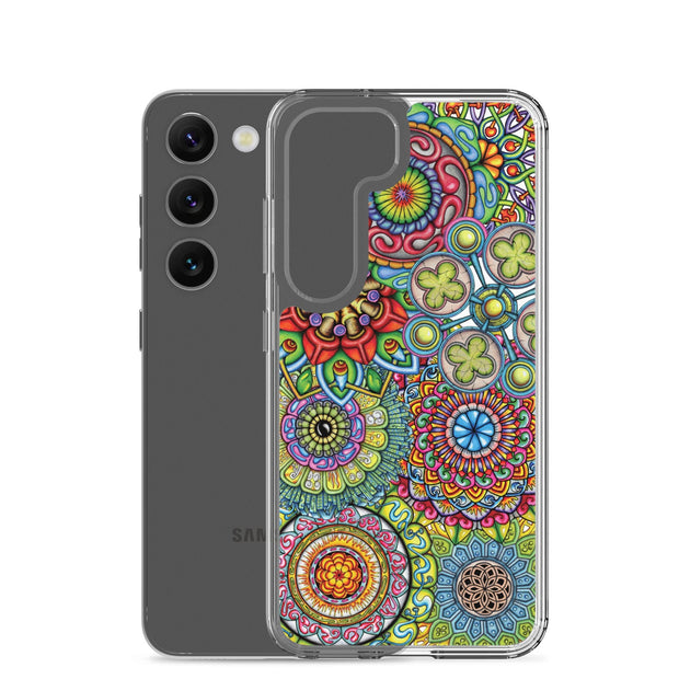 Mandala Collage II Clear Case for Samsung® - Martin K Designs