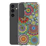Mandala Collage II Clear Case for Samsung® - Martin K Designs