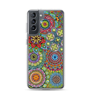Mandala Collage II Clear Case for Samsung® - Martin K Designs