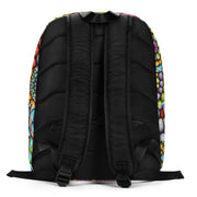 Mandala Collage II Minimalist Backpack - Martin K Designs