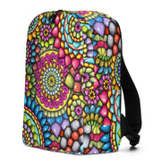 Mandala Collage II Minimalist Backpack - Martin K Designs