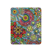 Mandala Collage II Sherpa blanket - Martin K Designs