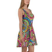 Mandala Collage II Skater Dress - Martin K Designs