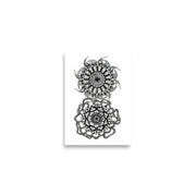 Mandala Duo Print - Martin K Designs