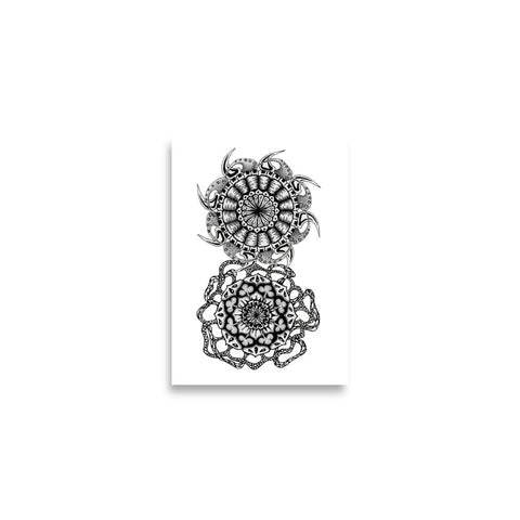 Mandala Duo Print - Martin K Designs