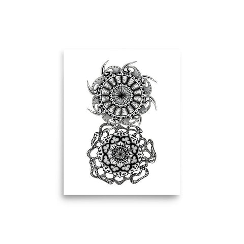 Mandala Duo Print - Martin K Designs