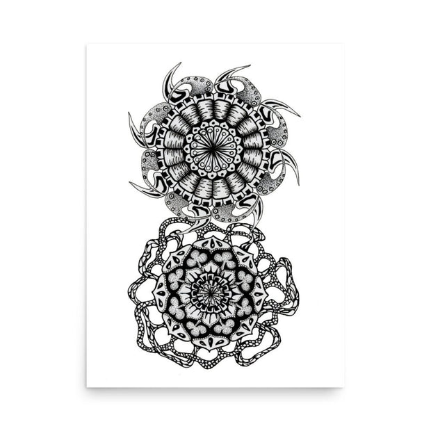 Mandala Duo Print - Martin K Designs