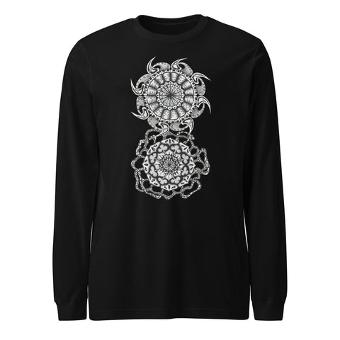 Mandala Duo Unisex Long Sleeve Tee - Martin K Designs
