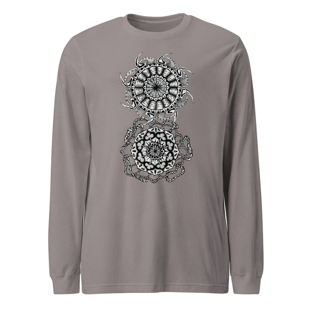 Mandala Duo Unisex Long Sleeve Tee - Martin K Designs