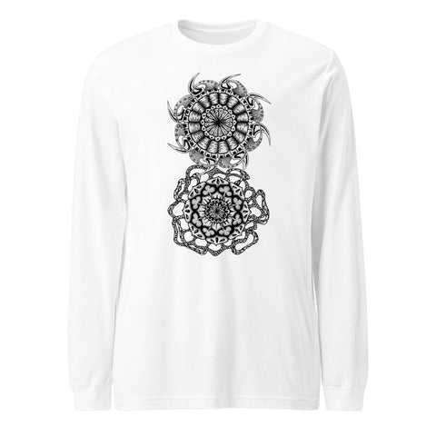 Mandala Duo Unisex Long Sleeve Tee - Martin K Designs