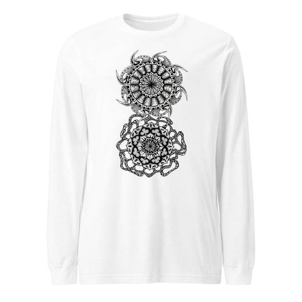 Mandala Duo Unisex Long Sleeve Tee - Martin K Designs