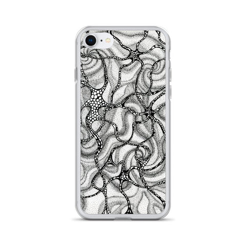 Nueronitic Clear Case for iPhone® - Martin K Designs
