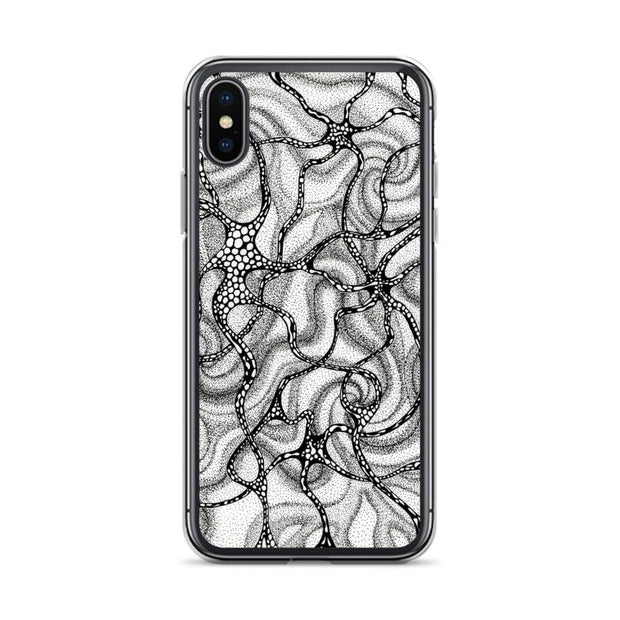 Nueronitic Clear Case for iPhone® - Martin K Designs