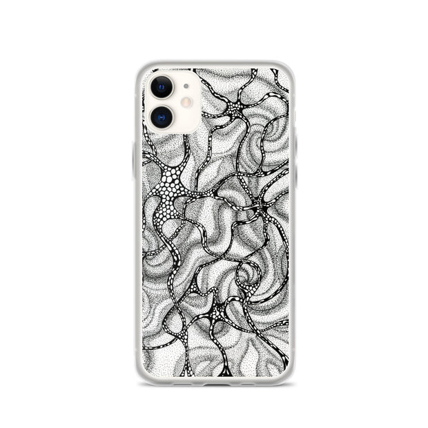 Nueronitic Clear Case for iPhone® - Martin K Designs