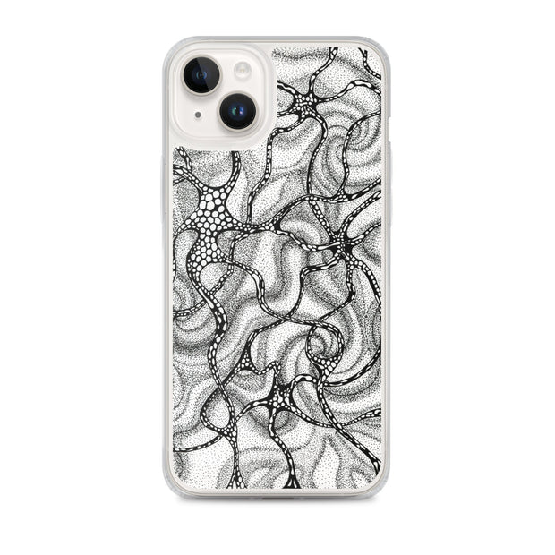 Nueronitic Clear Case for iPhone® - Martin K Designs