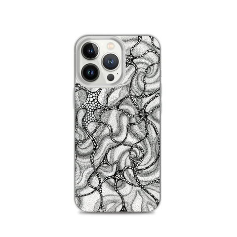 Nueronitic Clear Case for iPhone® - Martin K Designs