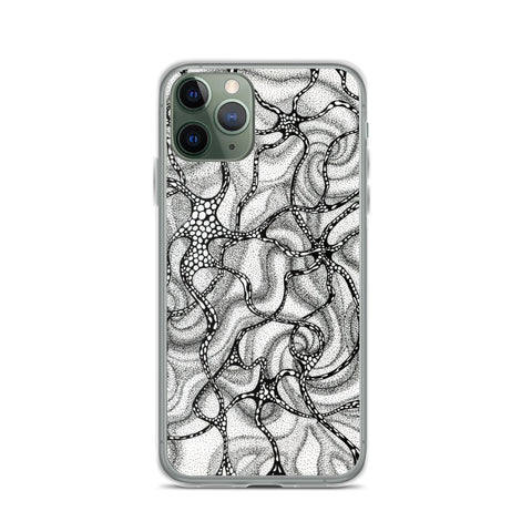 Nueronitic Clear Case for iPhone® - Martin K Designs