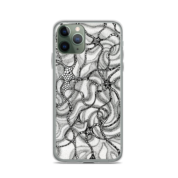 Nueronitic Clear Case for iPhone® - Martin K Designs