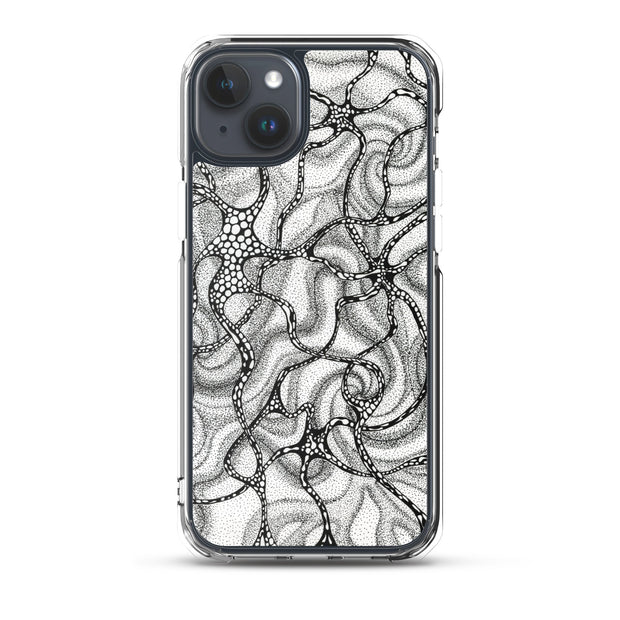 Nueronitic Clear Case for iPhone® - Martin K Designs